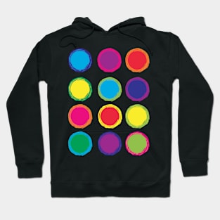 Circle Colorful Pattern Hoodie